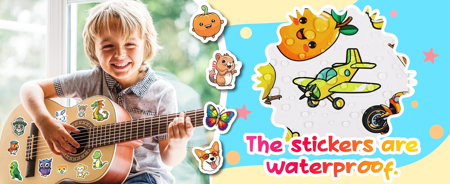 water bottle stickers for kids