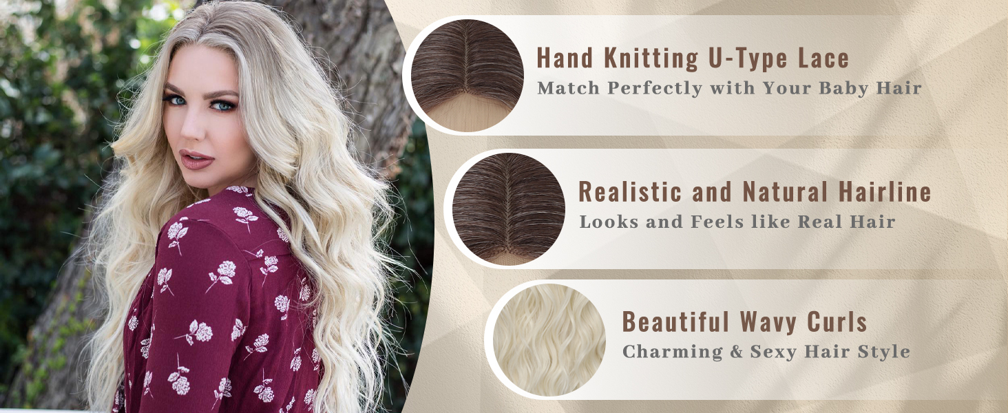 blonde wig