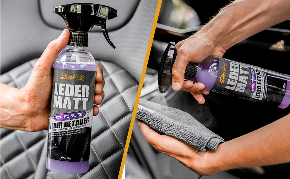 ShinyChiefs LEDER MATT + LEDER CLEAN + PLASTO COAT KOMPLETT SET