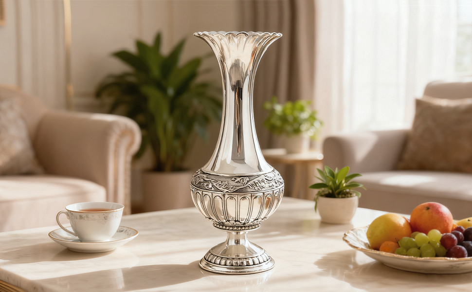 Decorative Metal Vase