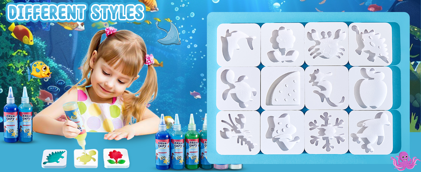 Amazon.com: AKMADM Aqua Fairy, Magic Water Elf, Handmade Water Toy ...