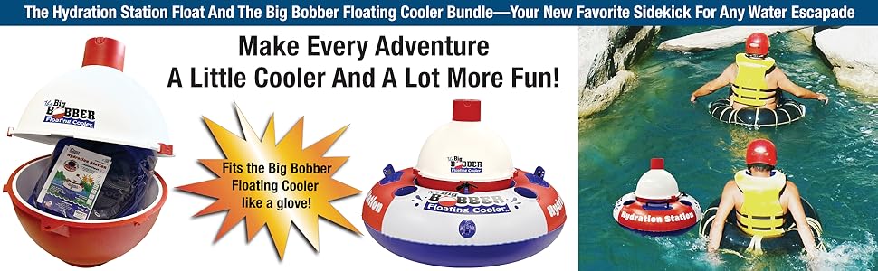 Big Bobber Floating Cooler Hydro-Force Rapid Durable Rider Quad