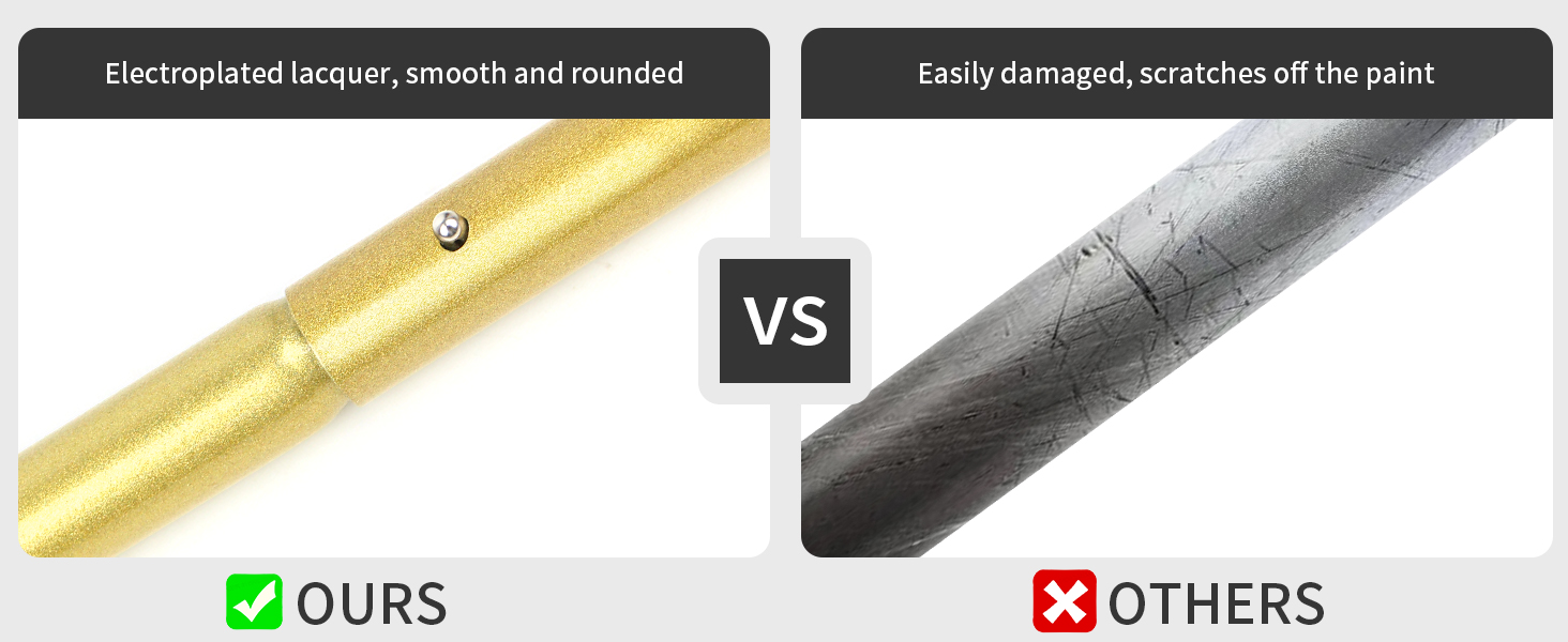 7.2FT+6.6FT Metal Arch Backdrop Stand, Gold Balloon Arch