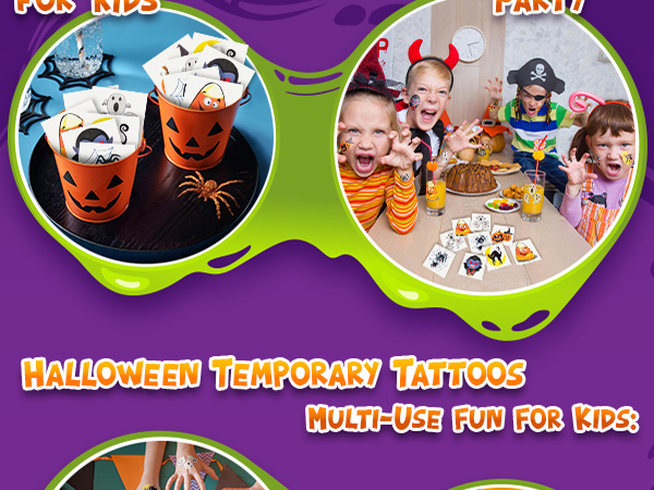 Halloween Temporary Tattoos