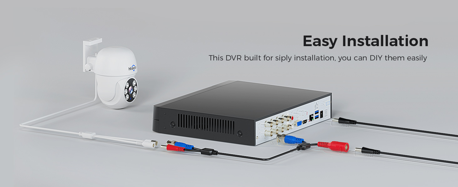 Easy Installation of this DVR