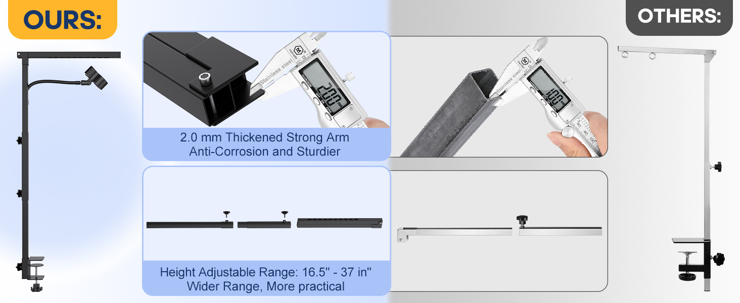 UPGRADED ALL METAL ARM