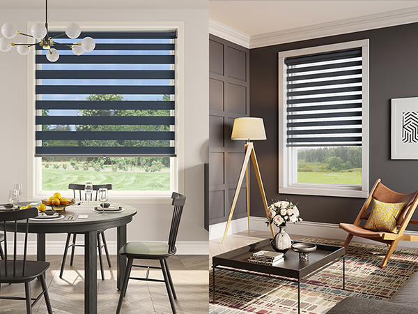 ブラインド s2 Amazon.com: SEEYE Cordless Zebra Blinds for Window, French