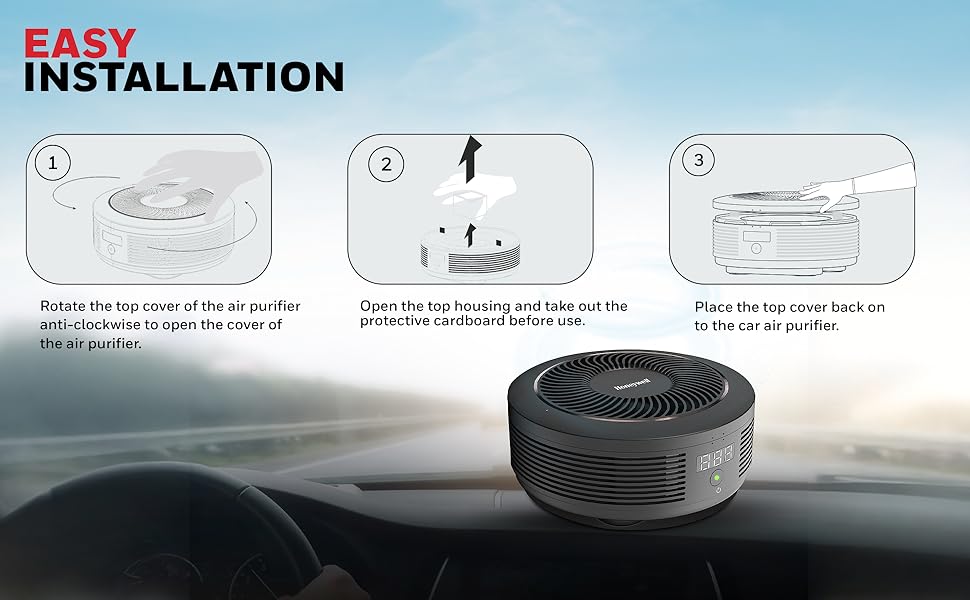 Honeywell Move Pure 4 Car Air Purifier