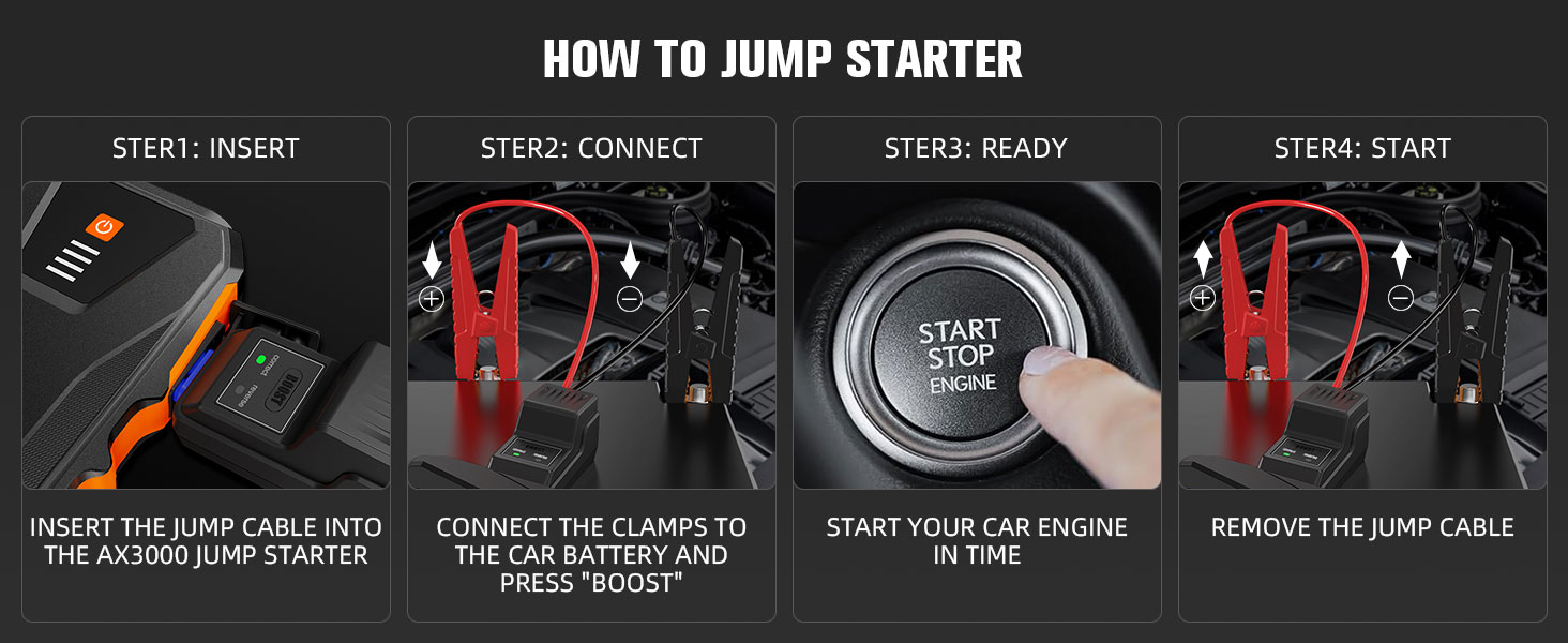 HOW TO JUMP STARTER