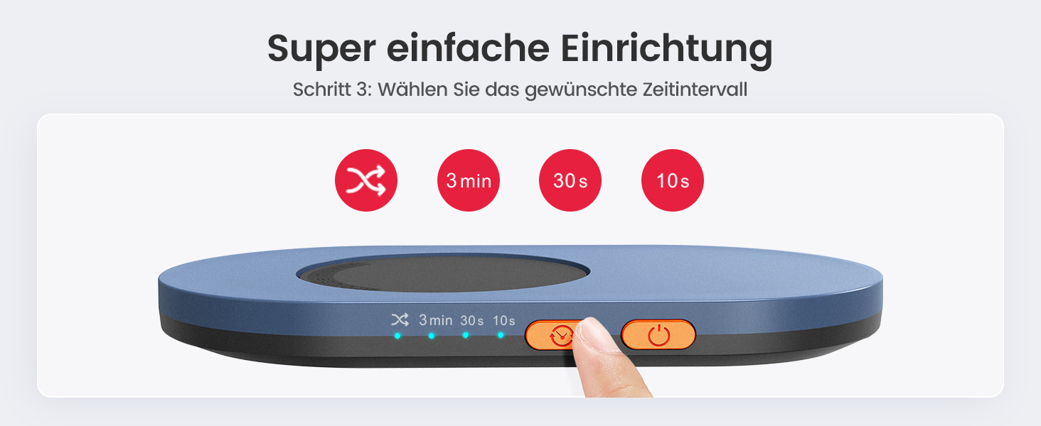 VAYDEER Ultra Slim Mouse Jiggler Mover mit einstellbarem Intervall