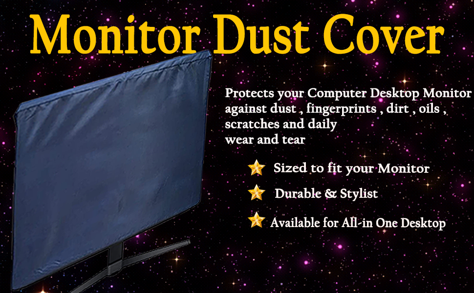 Toppings Dust Proof Computer Monitor Cover for Compaq 17 inch Monitor