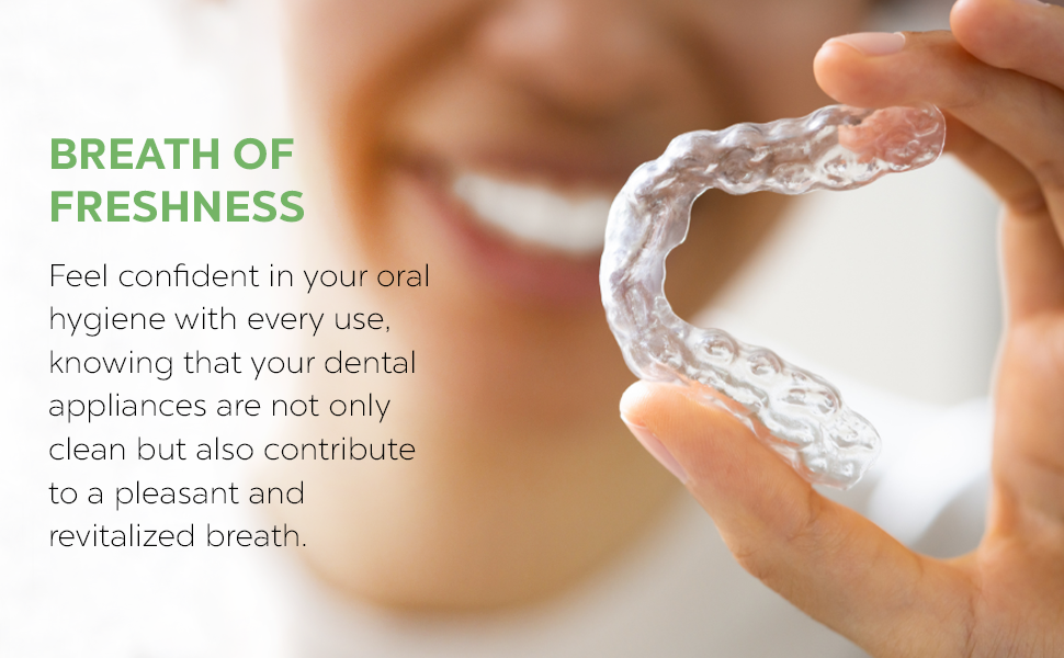 BILHygenix™ Foam Retainer Cleaner & Denture Cleaner for