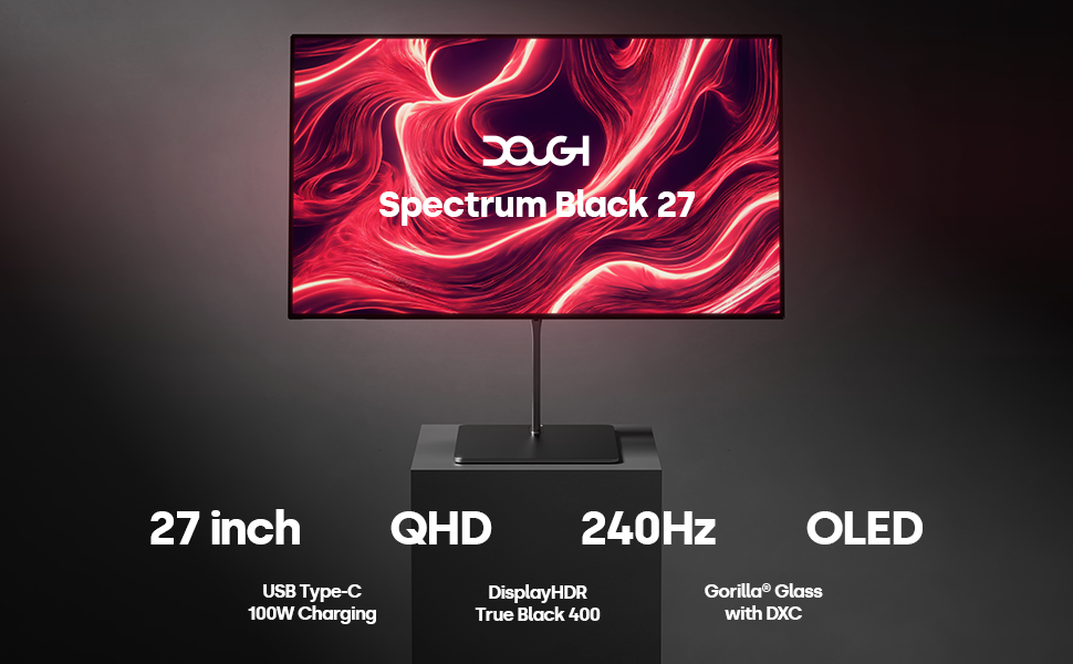 M*n様 Dough Spectrum Black 27インチ QHD 480H Dough's 27