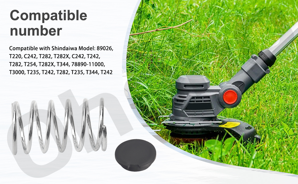 Amazon.com: 4 PCS SRM-225i Trimmer Head Spring Cap & Spring