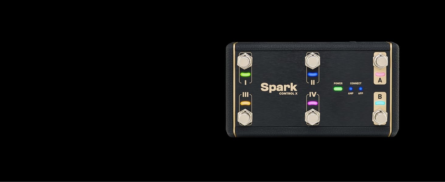 Positive Grid Spark Control X guitar foot switch controller pedal footswitch airstep for amp