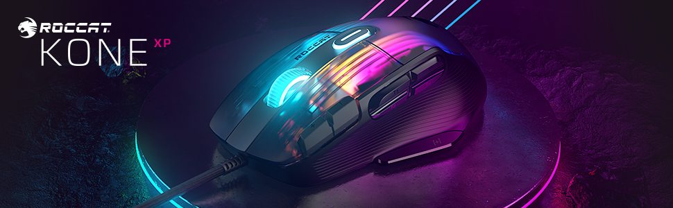 ROCCAT Kone XP Gaming Mouse Berteknologi Tinggi untuk Performa Superior 19K!  