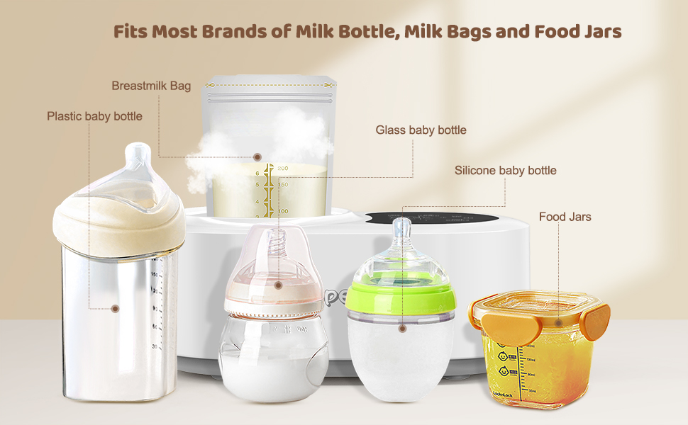 Bottle warmers for all bottles