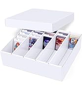 Amazon.com: Leyzan 5 Row Trading Card Storage Box, 1 Pack