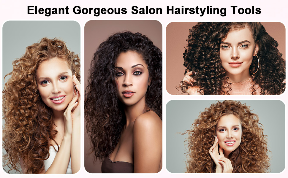 hair curling iron wand