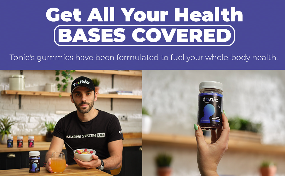 Tonic Health Gummies Supplements Adult Multivitamins