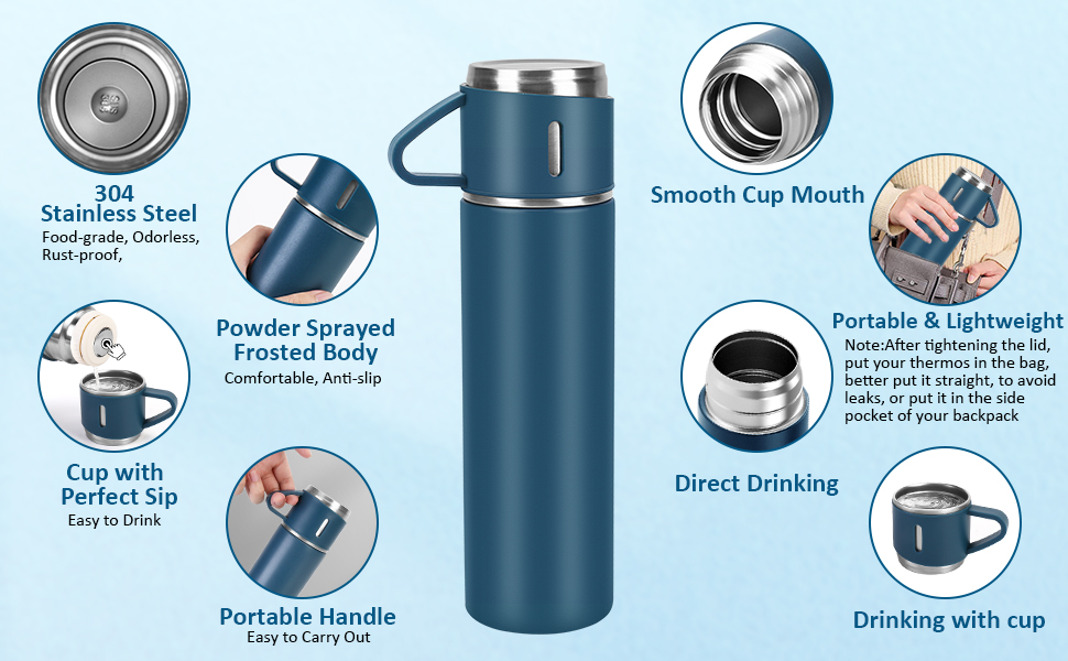Vacuum-Insulated Water Bottle