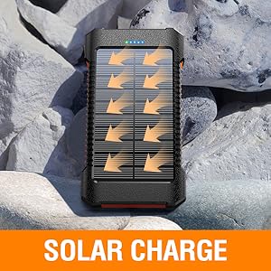 solar recharging power bank solar powered phone charger solar panel charger 20000mah 30000mah