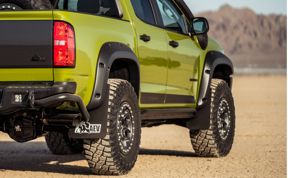 AEV HighMark Rear Fender Flares for Colorado ZR2 & Bison