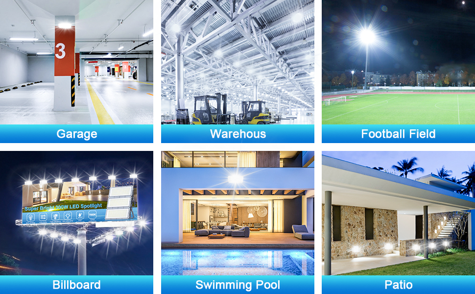 led outdoor flood lights waterproof