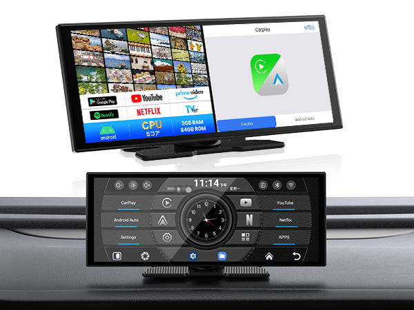 Amazon.co.jp: GETPAIRR Vista 2.0 ポータブルディスプレイオーディオ