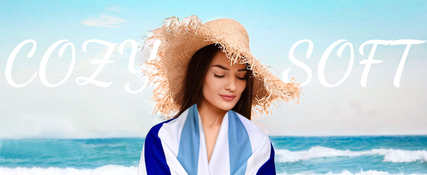 cozy beach towel large size quick dry sand resistant