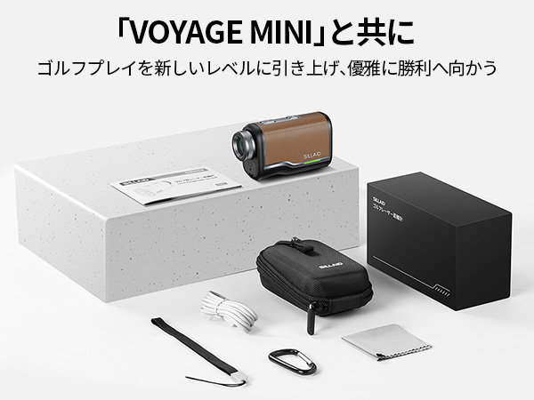 Amazon.co.jp: SILLAID ゴルフレーザー距離計 mini VM1 3点間