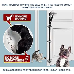 Dog/pet training doorbell