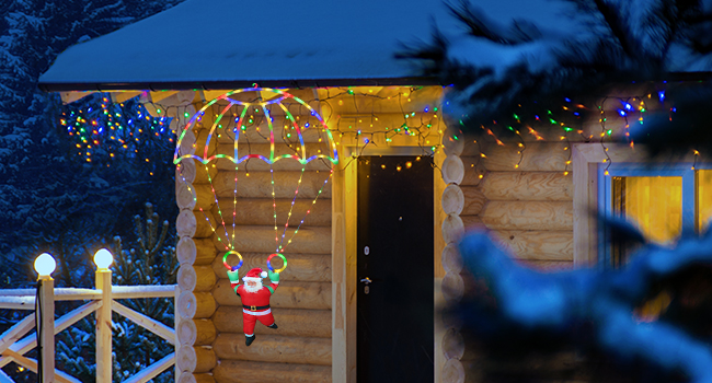 Battery Operated Hanging Xmas Lights