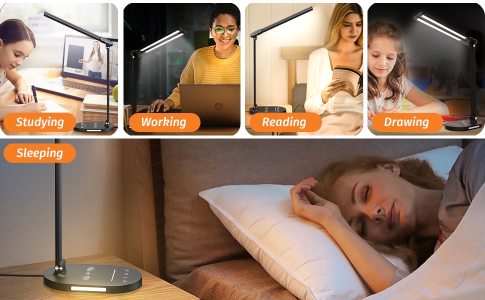 desk led lamp deak lamp portable table lamp desklamp small desk lamps led touch lamp office desk