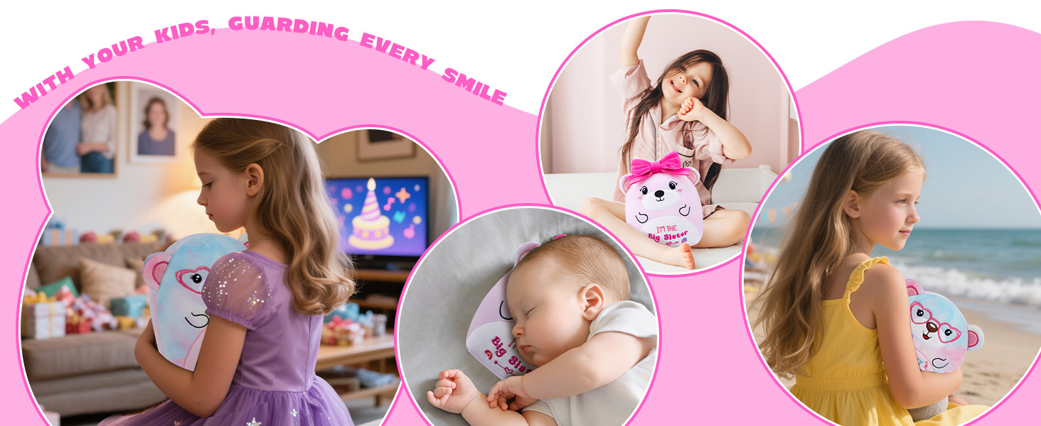 big sister plush stuffed animals plushie pillow gifts party supplies