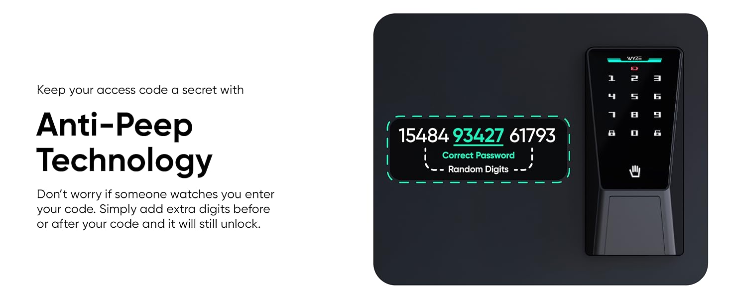 Wyze Palm Lock Anti Peep