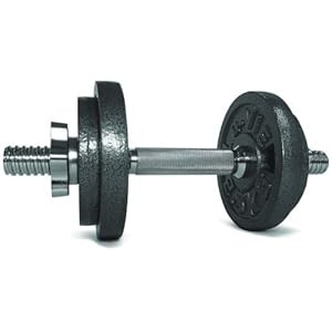 Amazon | La-VIE(ラヴィ) 重量級パワーダンベル10kg 可変式