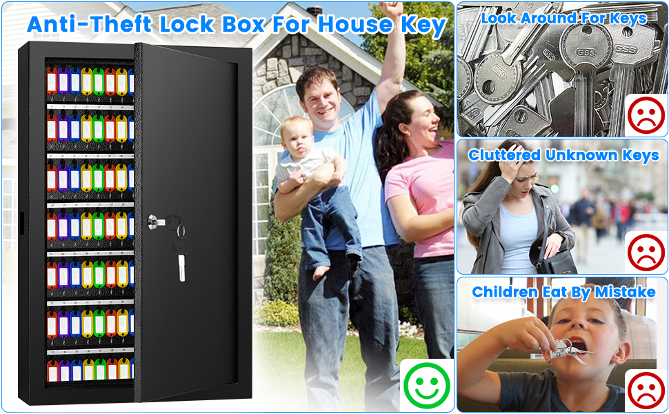 key cabinet lock box