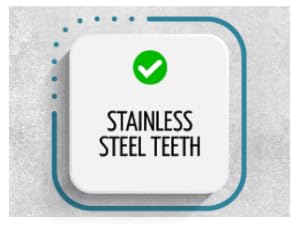 stainless steel teeth