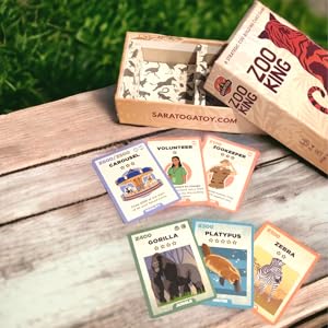 Zoo King box and cards