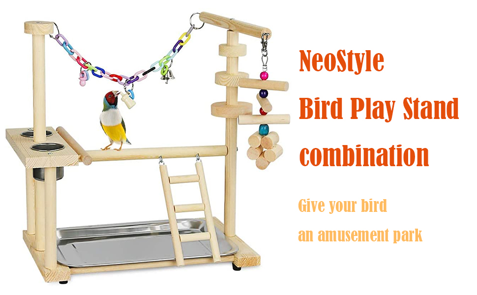 bird play stand