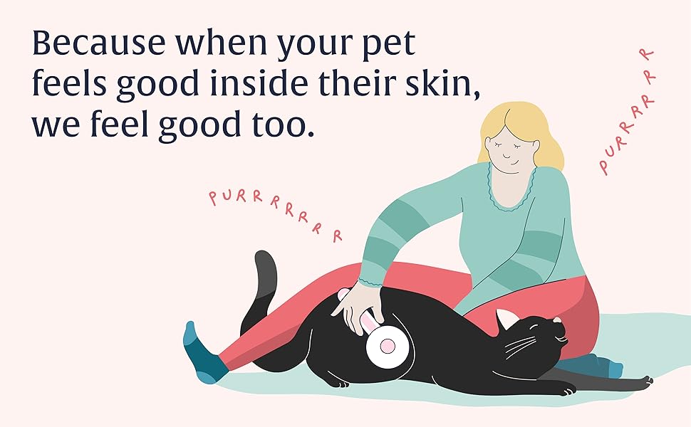 Hepper Deshedding Cat Brush For Shedding Your Cat or Kitten