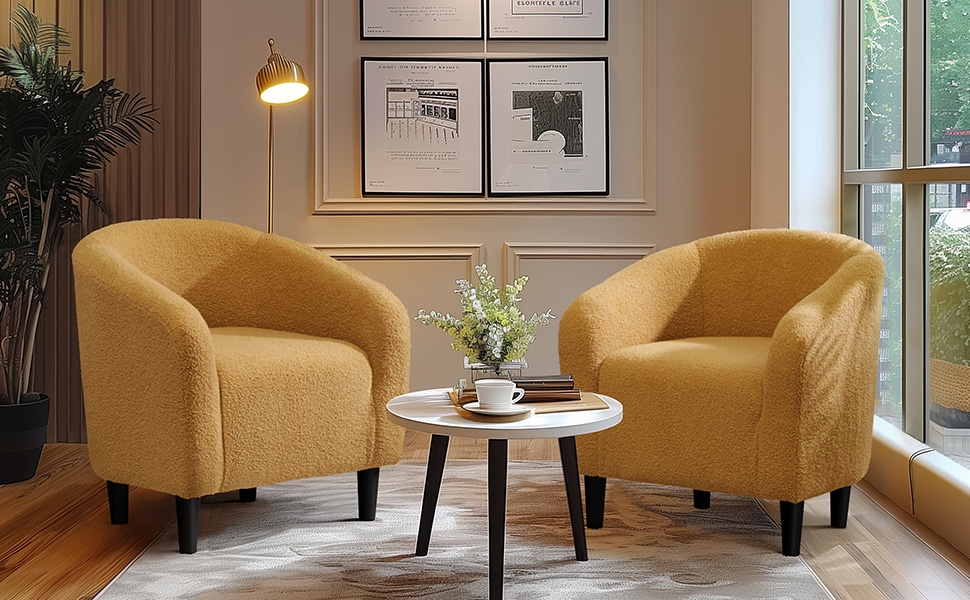 Boucle Club Chair