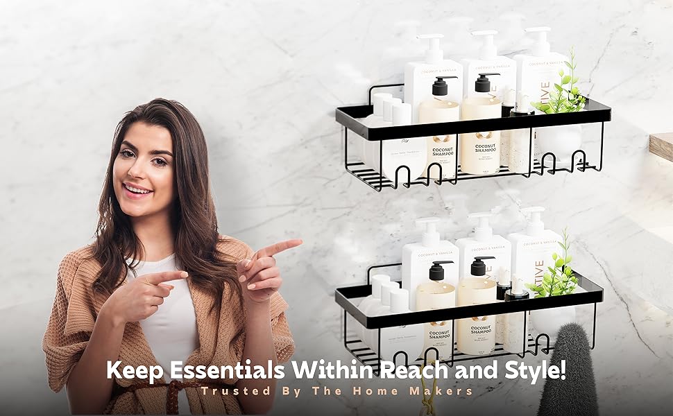 bathroom holders without drill