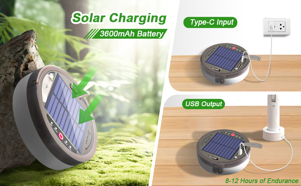 Camping String Lights Outdoor