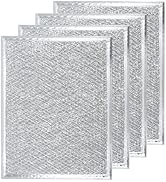 CADUFUELLY 97006931 4 Pcs Range Hood Vent Filter (222x266x2.5mm), Replacement for Broan-Nutone Mo...