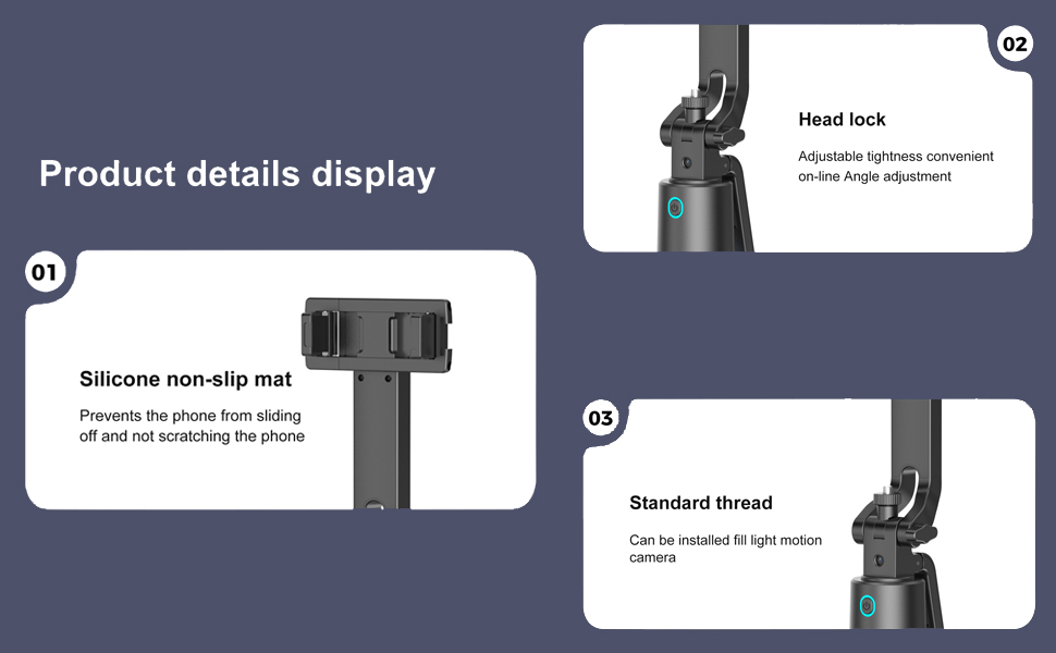 Auto Face Tracking Phone Holder