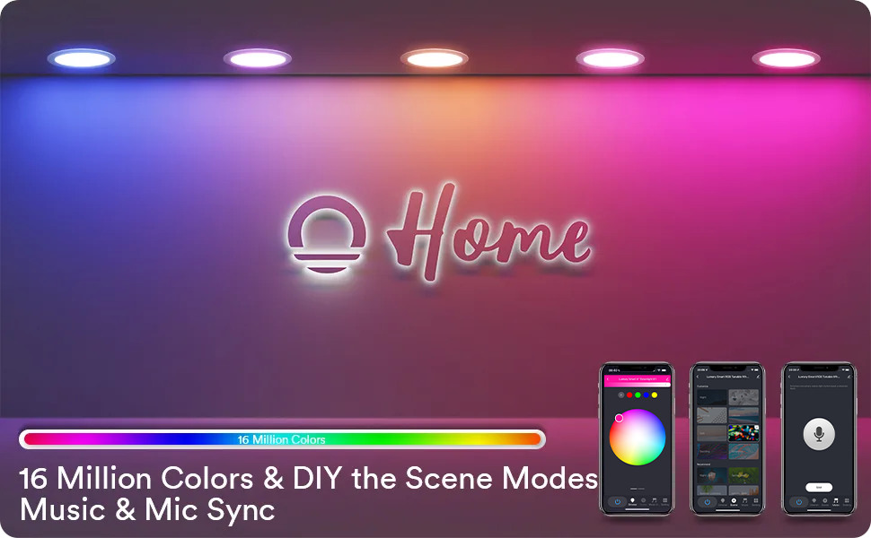 smart recessed light