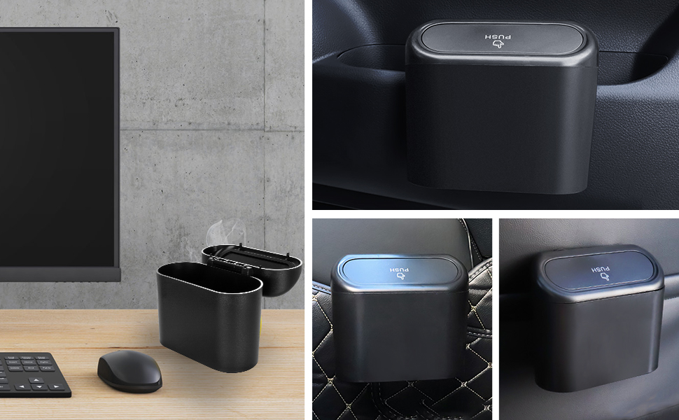 car trash can