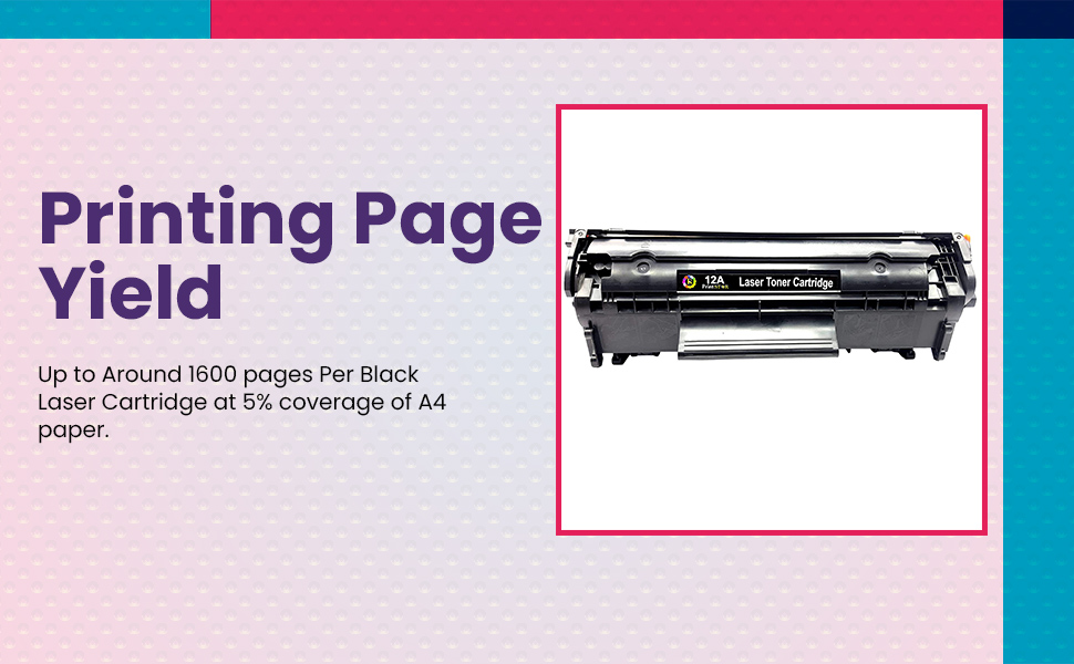 Print Star Easy Refill 12A, Q2612A Black Laser Toner Cartridge Compatible with HP Laserjet